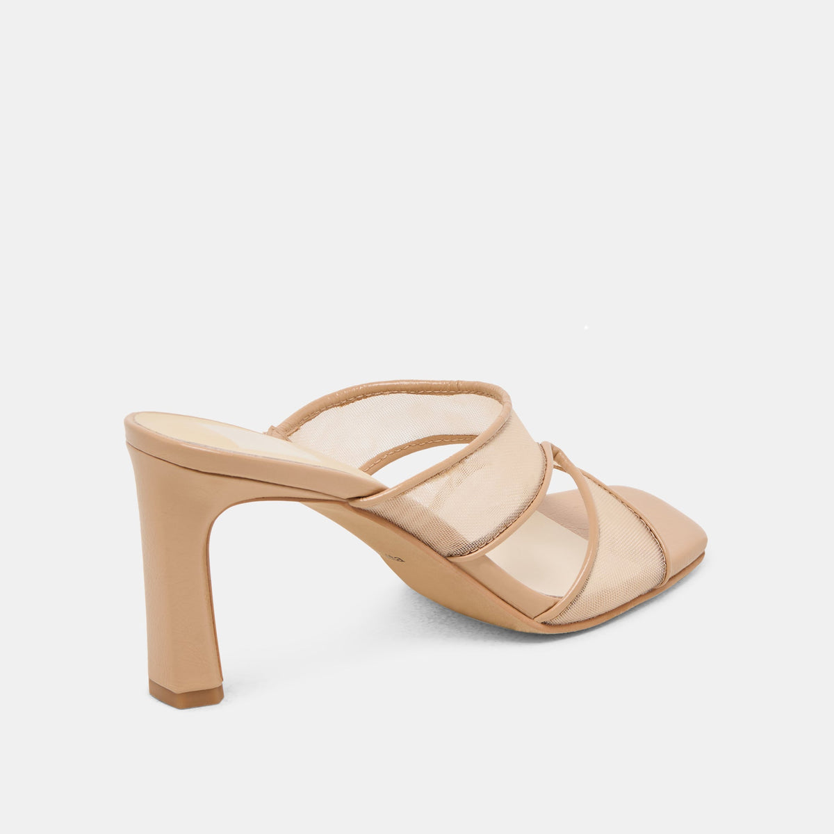 Dolce Vita Gitel Light Tan Mesh Heels