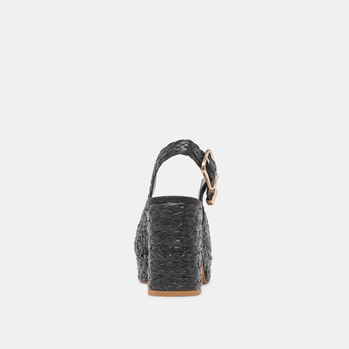 Dolce Vita FLORES HEELS ONYX RAFFIA