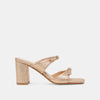 GOLD METALLIC LEATHER