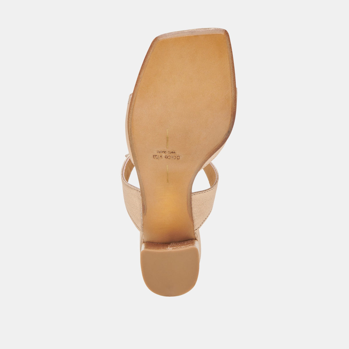 Dolce Vita SHANE HEELS GOLD METALLIC LEATHER