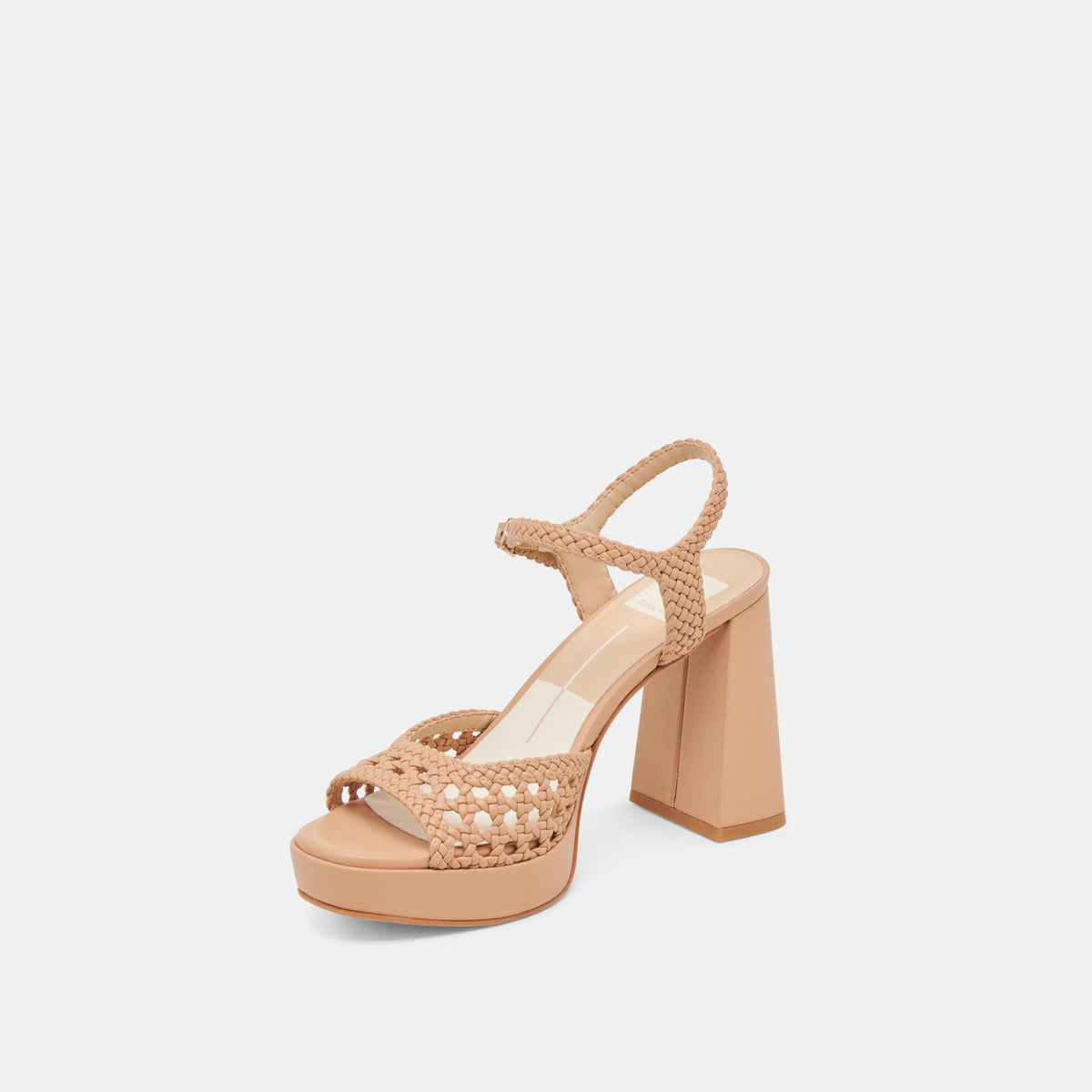 Dolce Vita PEYTEN WIDE HEELS CAFE WOVEN STELLA