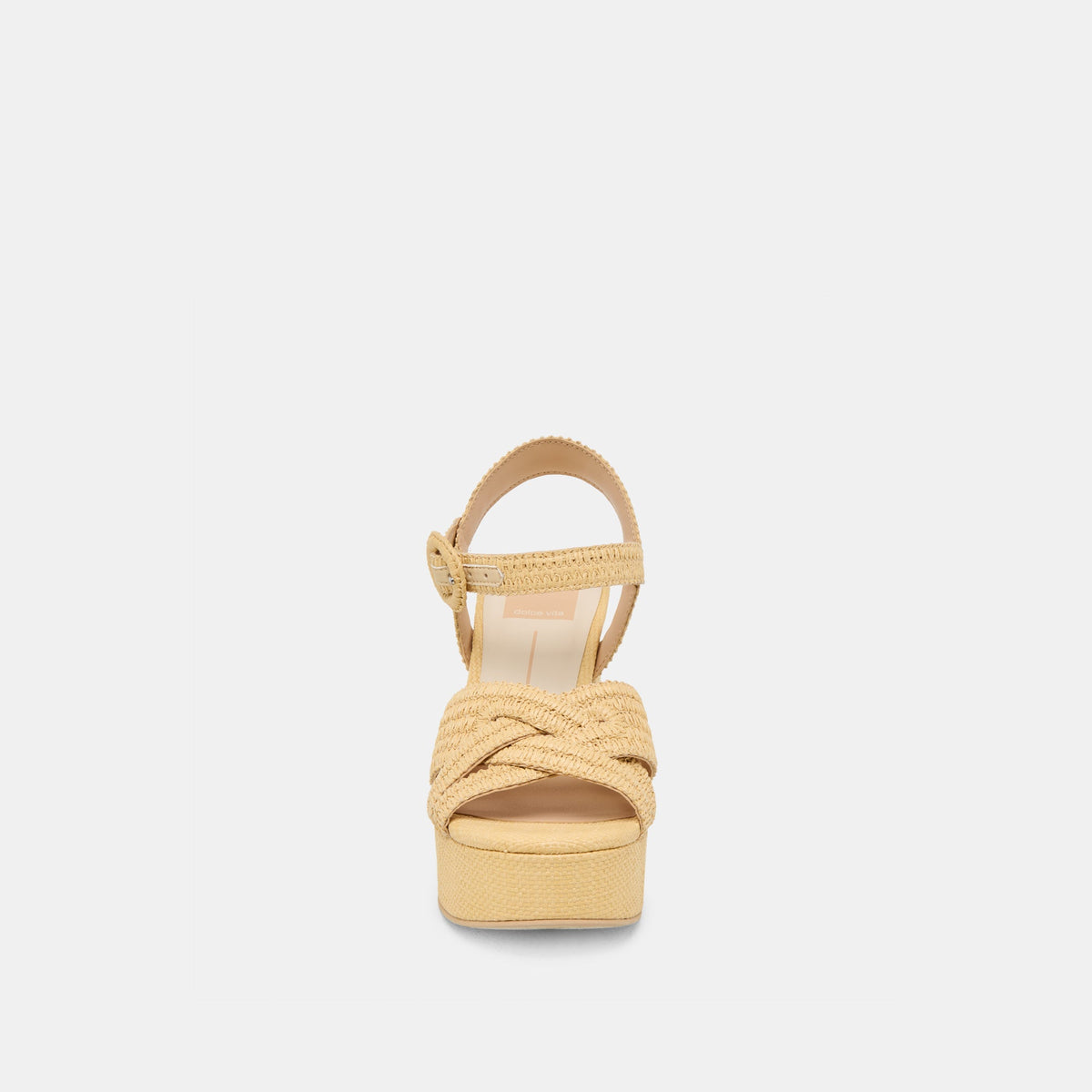 Dolce Vita Bety Lt Natural Raffia Heels