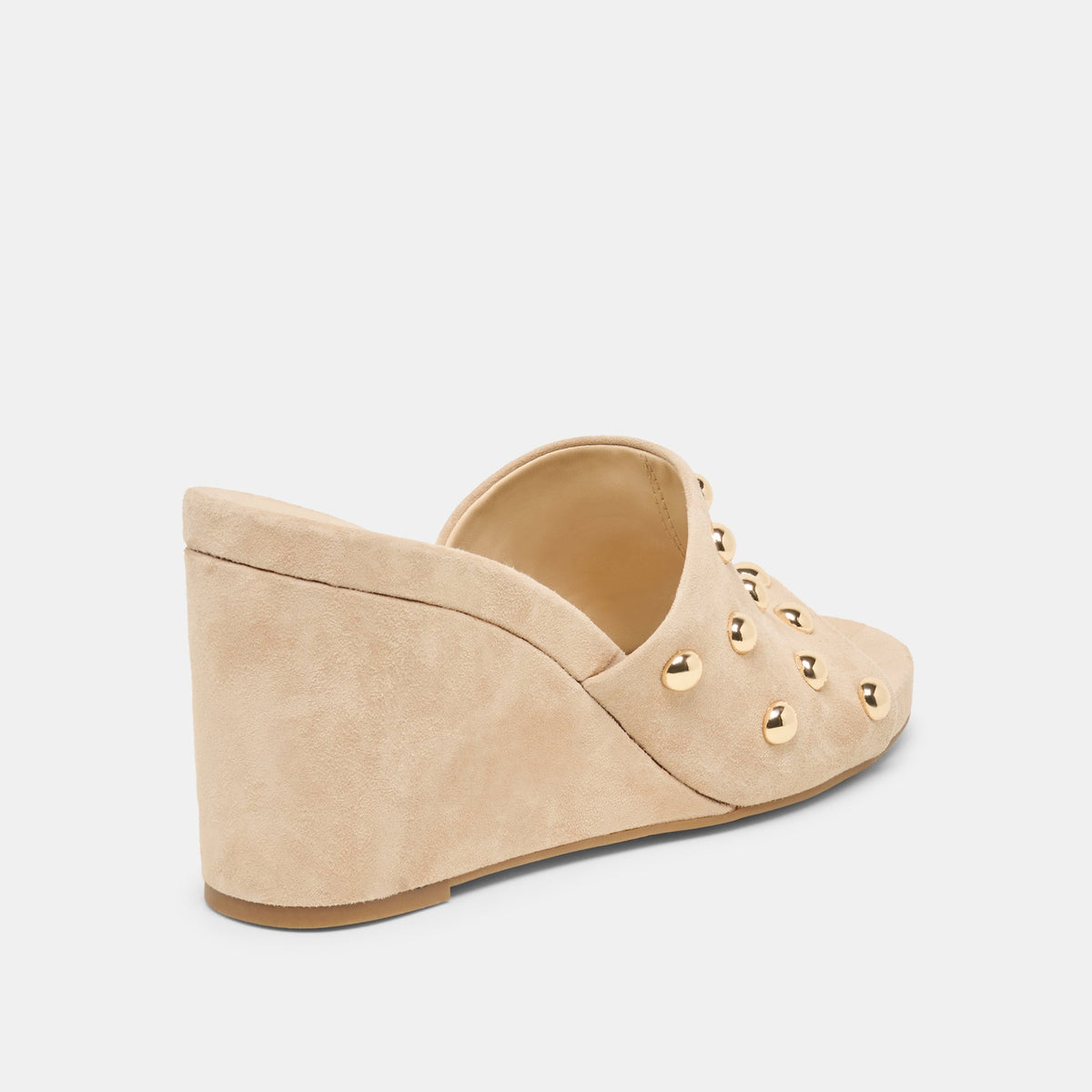 Dolce Vita Holta Stud Camel Suede Wedges