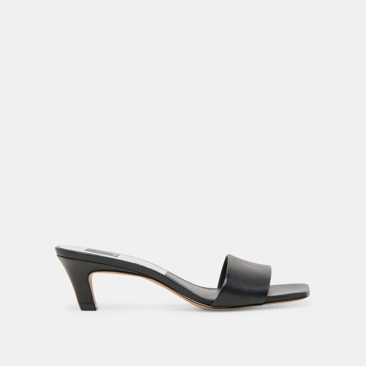 Dolce Vita Rexa Black Leather Heels