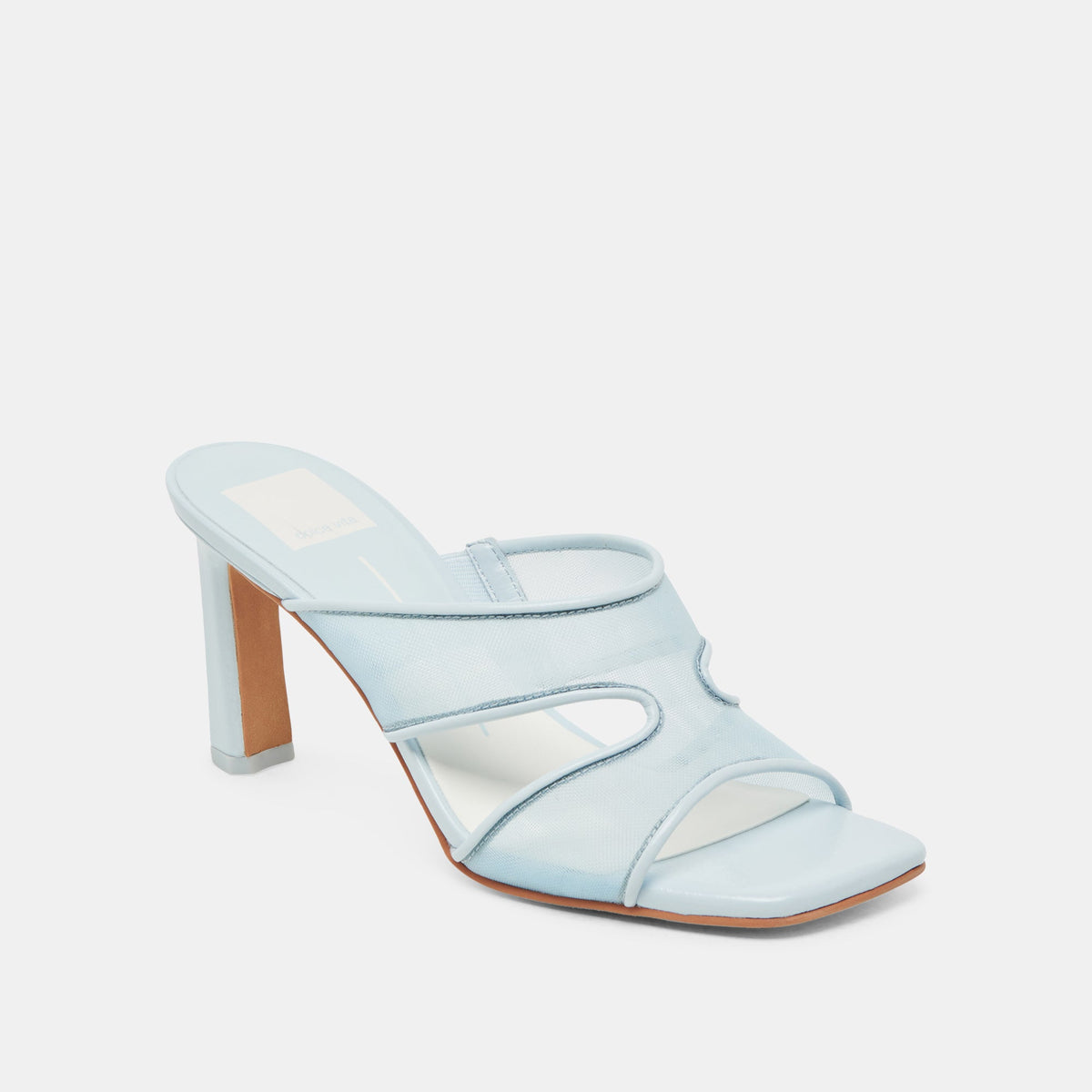 Dolce Vita Gitel Ice Blue Mesh Heels