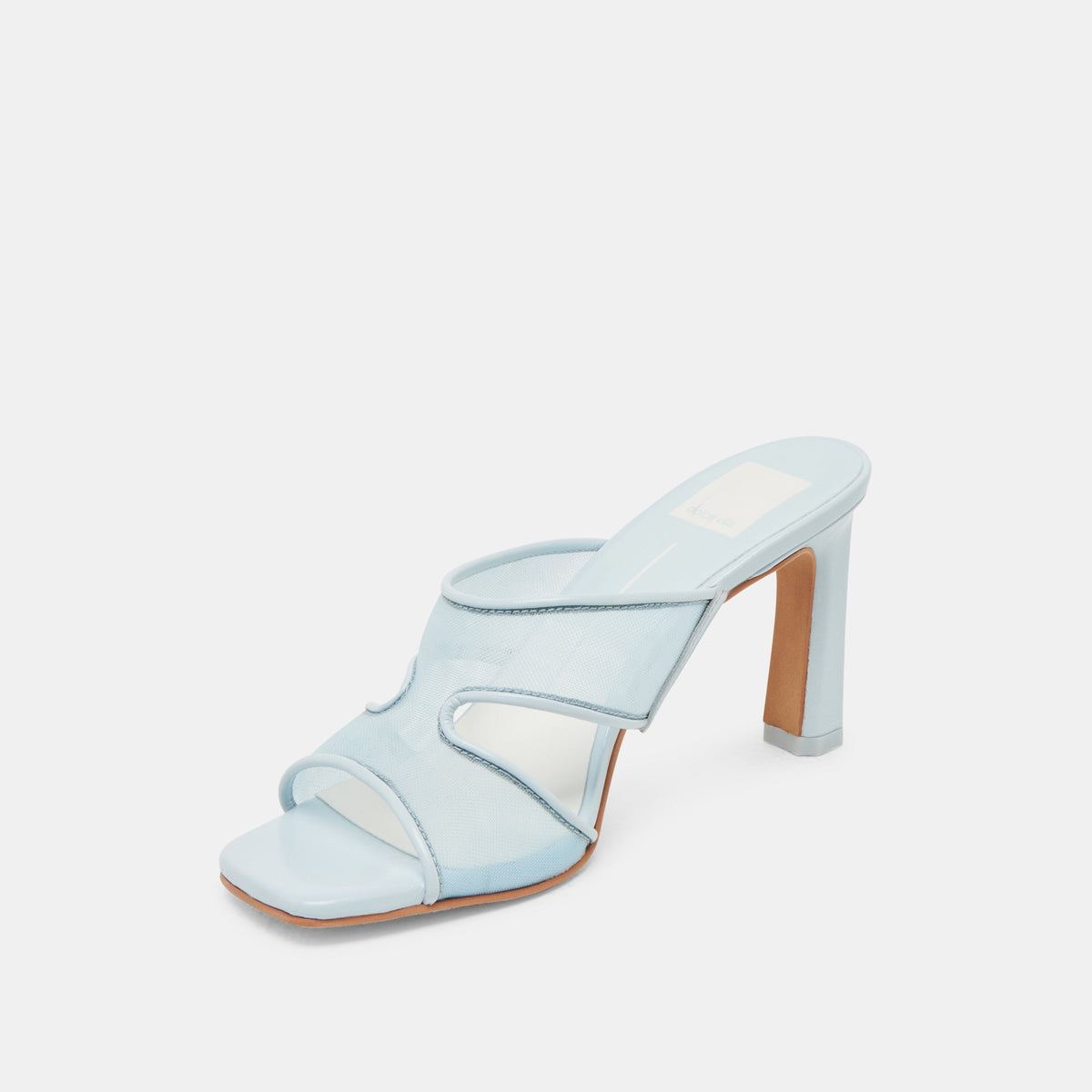 Dolce Vita Gitel Ice Blue Mesh Heels