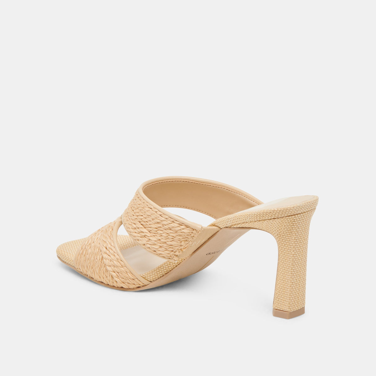 Dolce Vita Gitel Lt Natural Raffia Heels