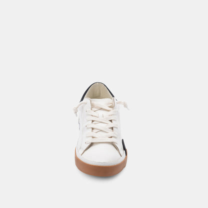 Dolce Vita ZINA SNEAKERS WHITE BLACK LEATHER
