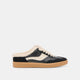 BLACK WOVEN LEATHER