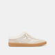 OFF WHITE CRACKLED LEATHER