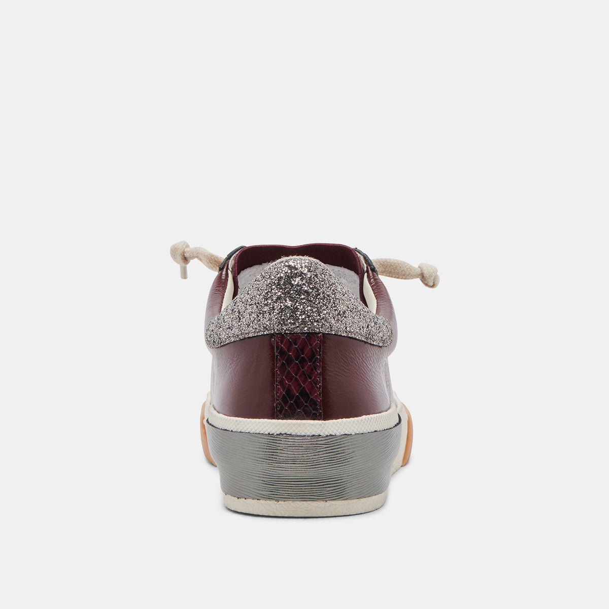 Dolce Vita ZINA SNEAKERS BURGUNDY CRINKLE PATENT