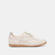 OFF WHITE CRACKLED LEATHER