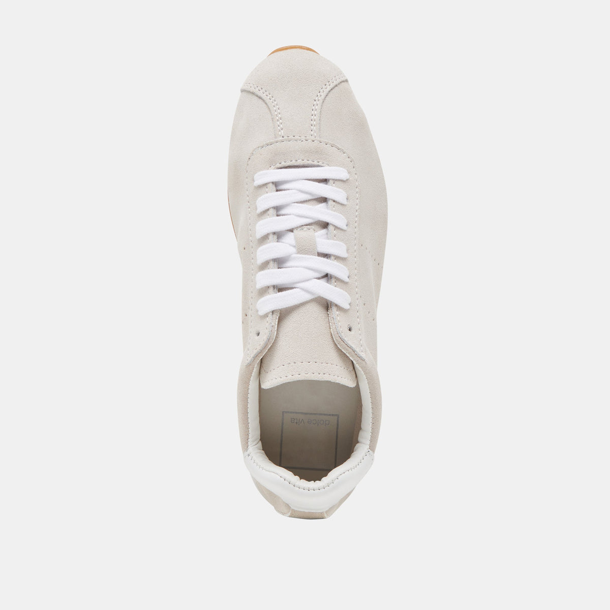 Dolce Vita Serina Ivory Suede Sneakers