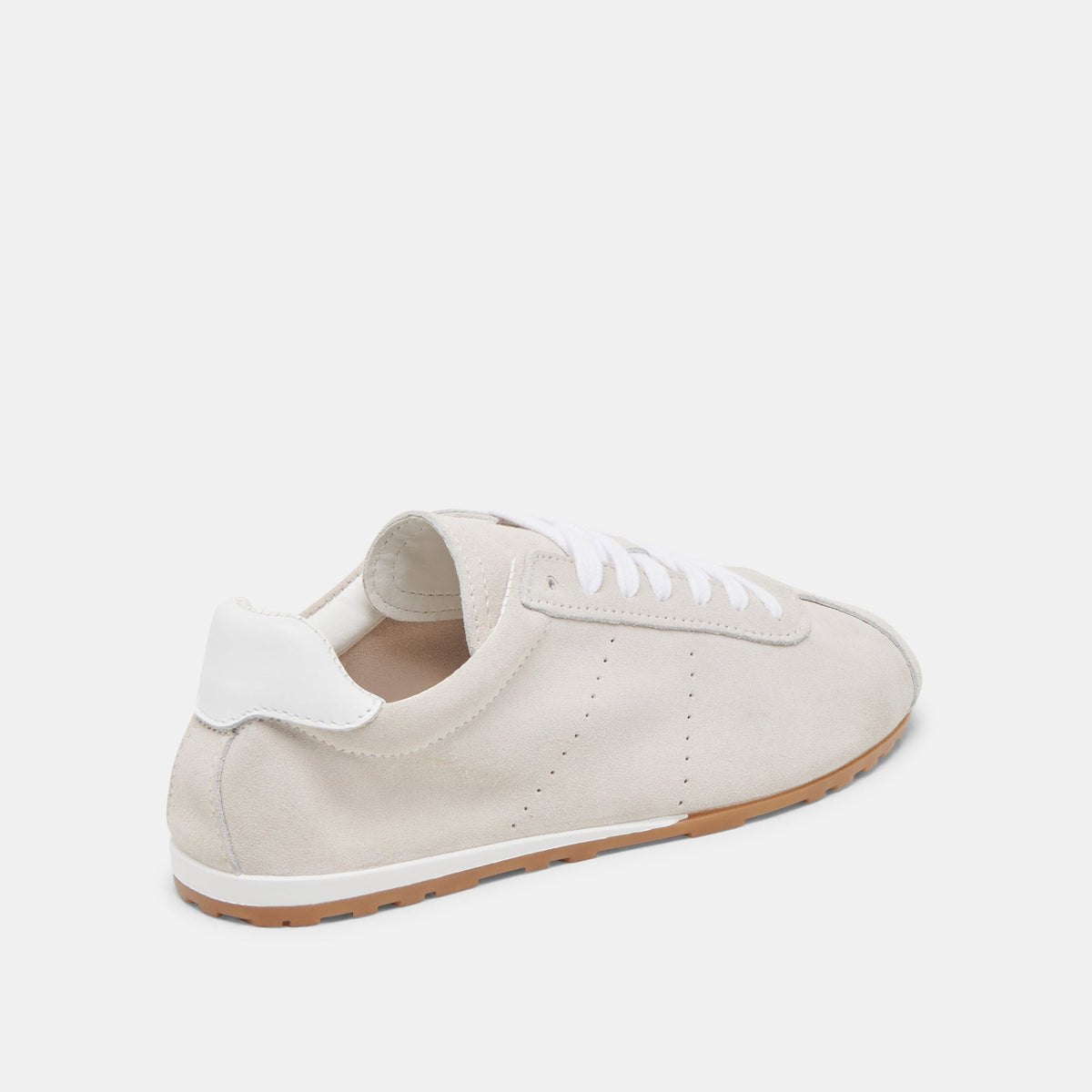 Dolce Vita Serina Ivory Suede Sneakers