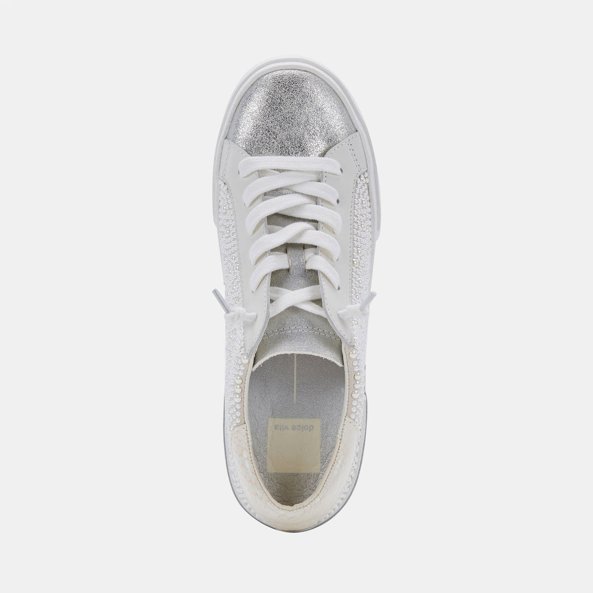 Dolce Vita Zina Pearl Sneakers Vanilla Pearls
