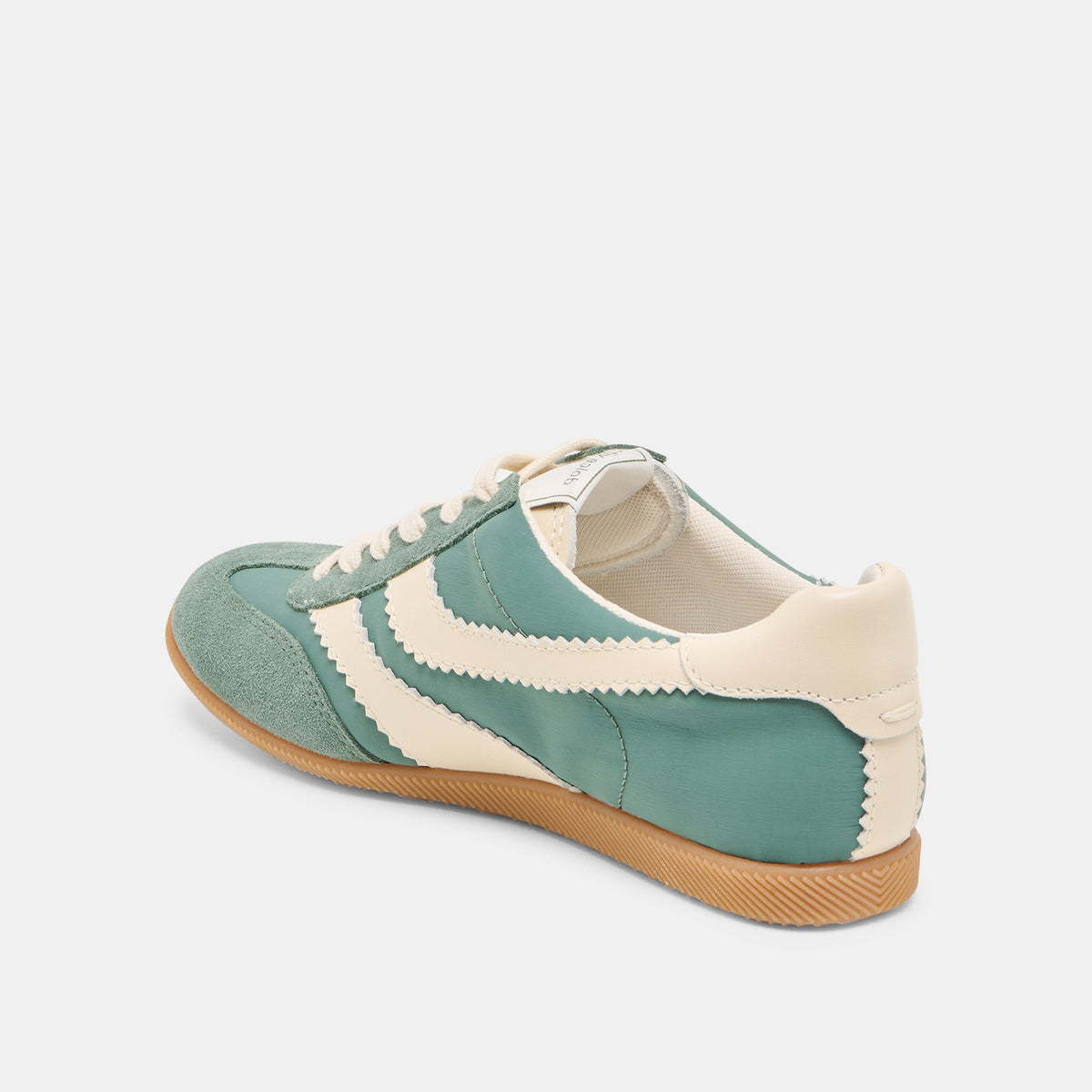 Dolce Vita Limit Green Nylon Sneakers
