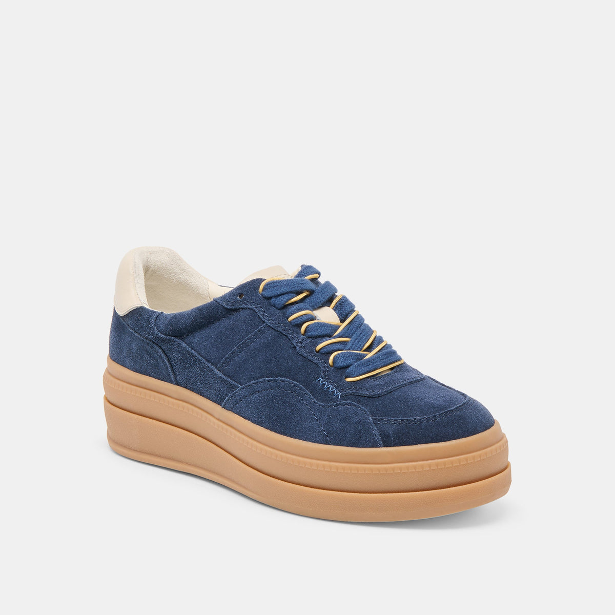 Dolce Vita Naomy H2O Waterproof Navy Suede Sneakers