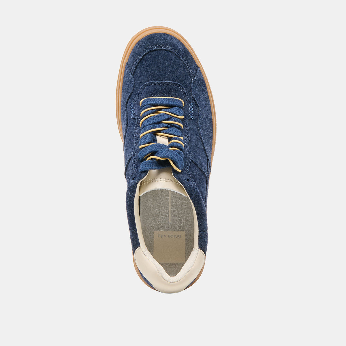 Dolce Vita Naomy H2O Waterproof Navy Suede Sneakers