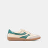 WHITE GREEN LEATHER