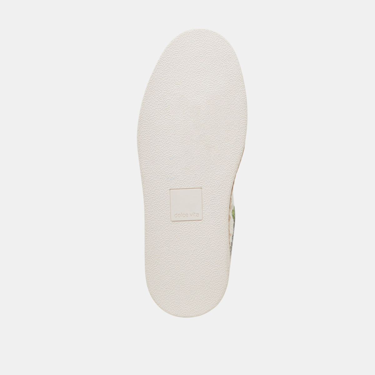 Dolce Vita AZALIA SNEAKERS WHITE FLORAL RAFFIA