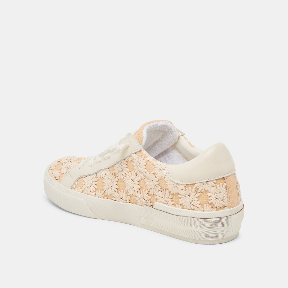 Dolce Vita ZINA FLORAL SNEAKERS CREME FLORAL RAFFIA