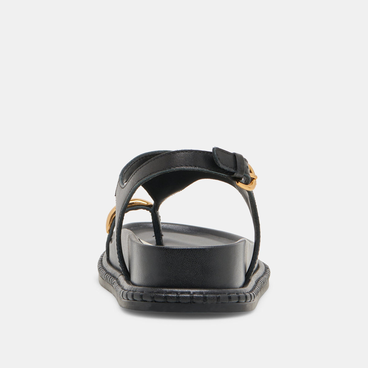 Dolce Vita Stefan Black Leather Sandals