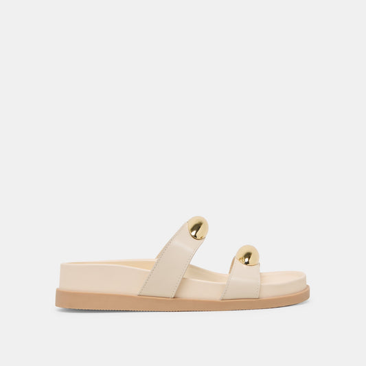 Dolce Vita Satine Bone Leather Sandals