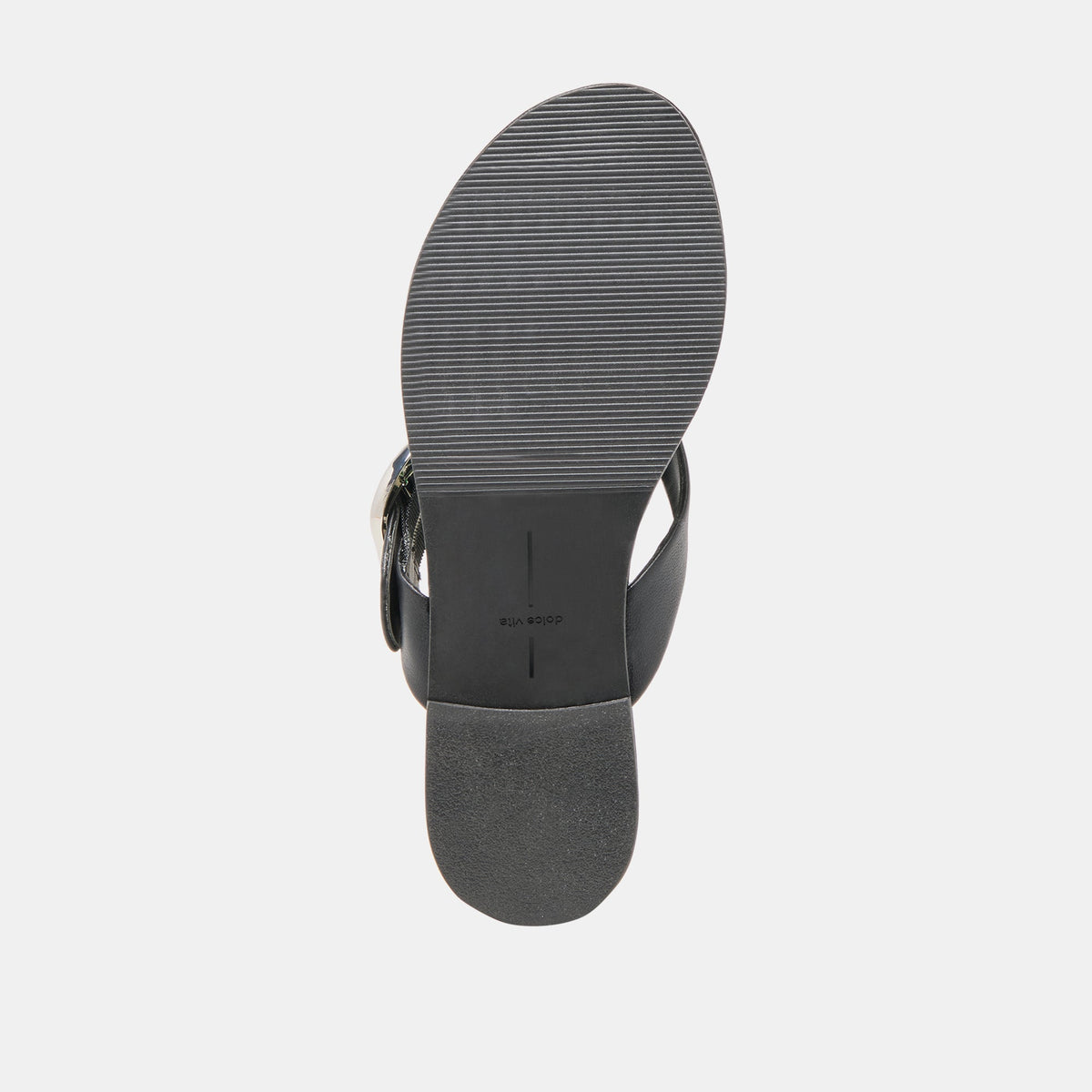 Dolce Vita Rossa Black Leather Sandals