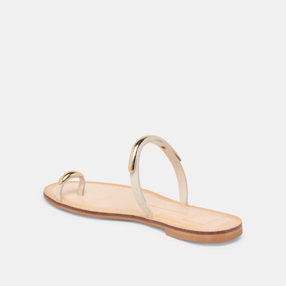 Dolce Vita WINK SANDALS BONE LEATHER