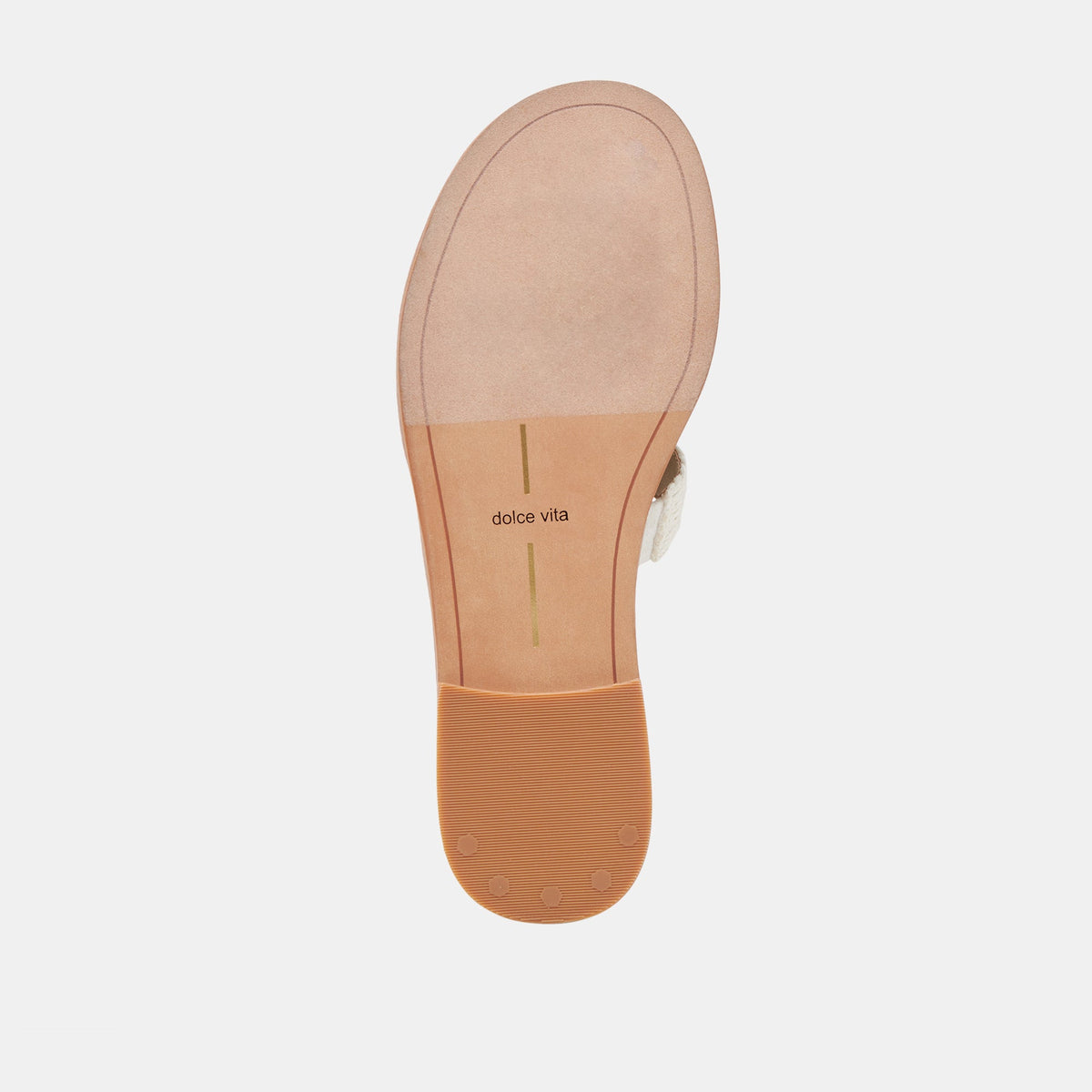 Dolce Vita EMON WIDE SANDALS WHITE RAFFIA