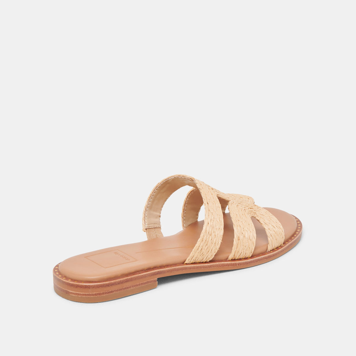 Dolce Vita EMON WIDE SANDALS LT NATURAL RAFFIA