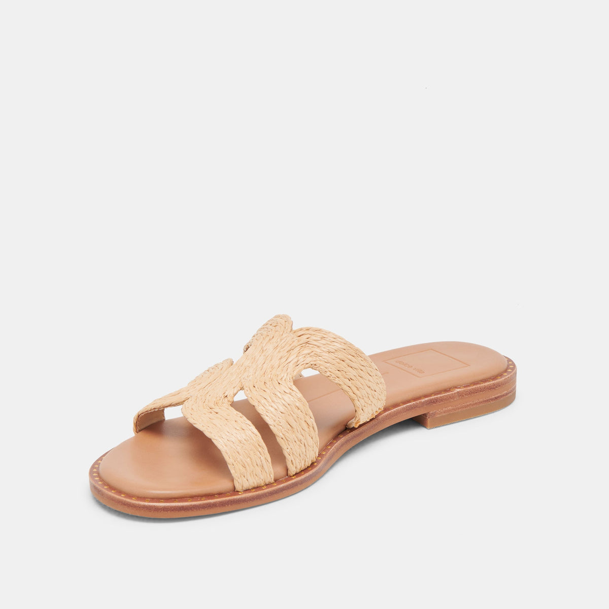 Dolce Vita EMON WIDE SANDALS LT NATURAL RAFFIA