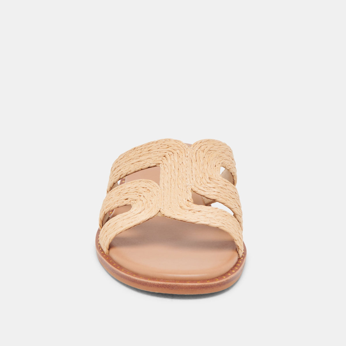 Dolce Vita EMON WIDE SANDALS LT NATURAL RAFFIA