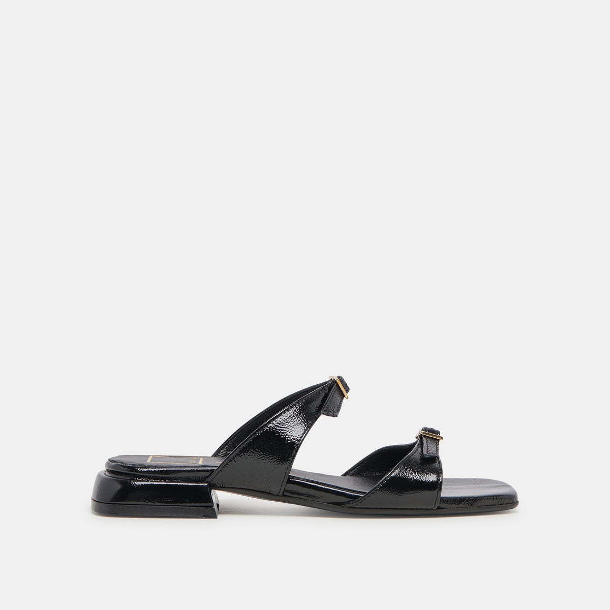 Dolce Vita LAVERN SANDALS MIDNIGHT CRINKLE PATENT