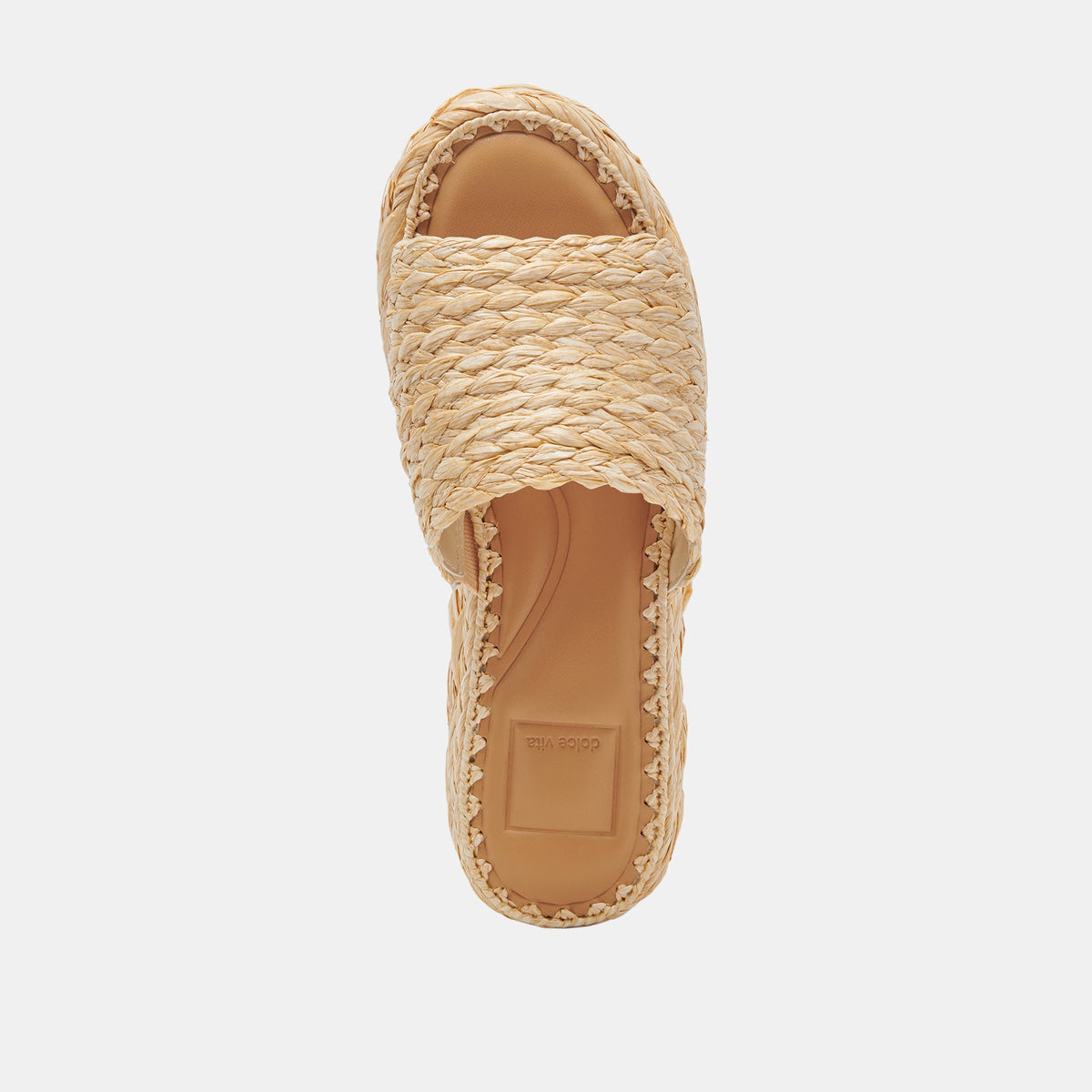 Dolce Vita Chavi Sandals in Lt. Natural Raffia - Dolce Vita Shoes
