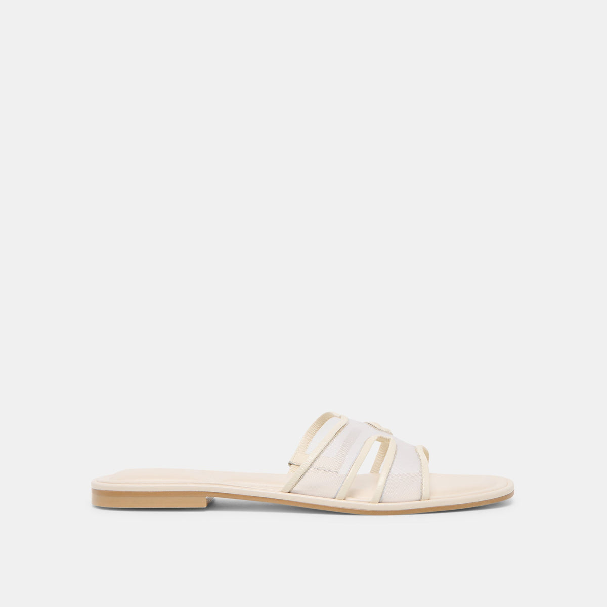 Dolce Vita Flori Off White Mesh Sandals