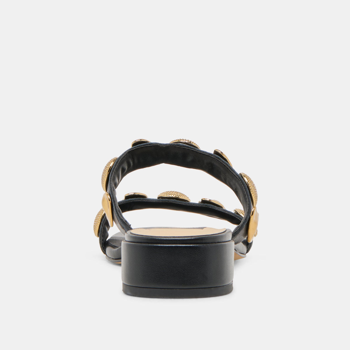 Dolce Vita Farrow Black Leather Sandals