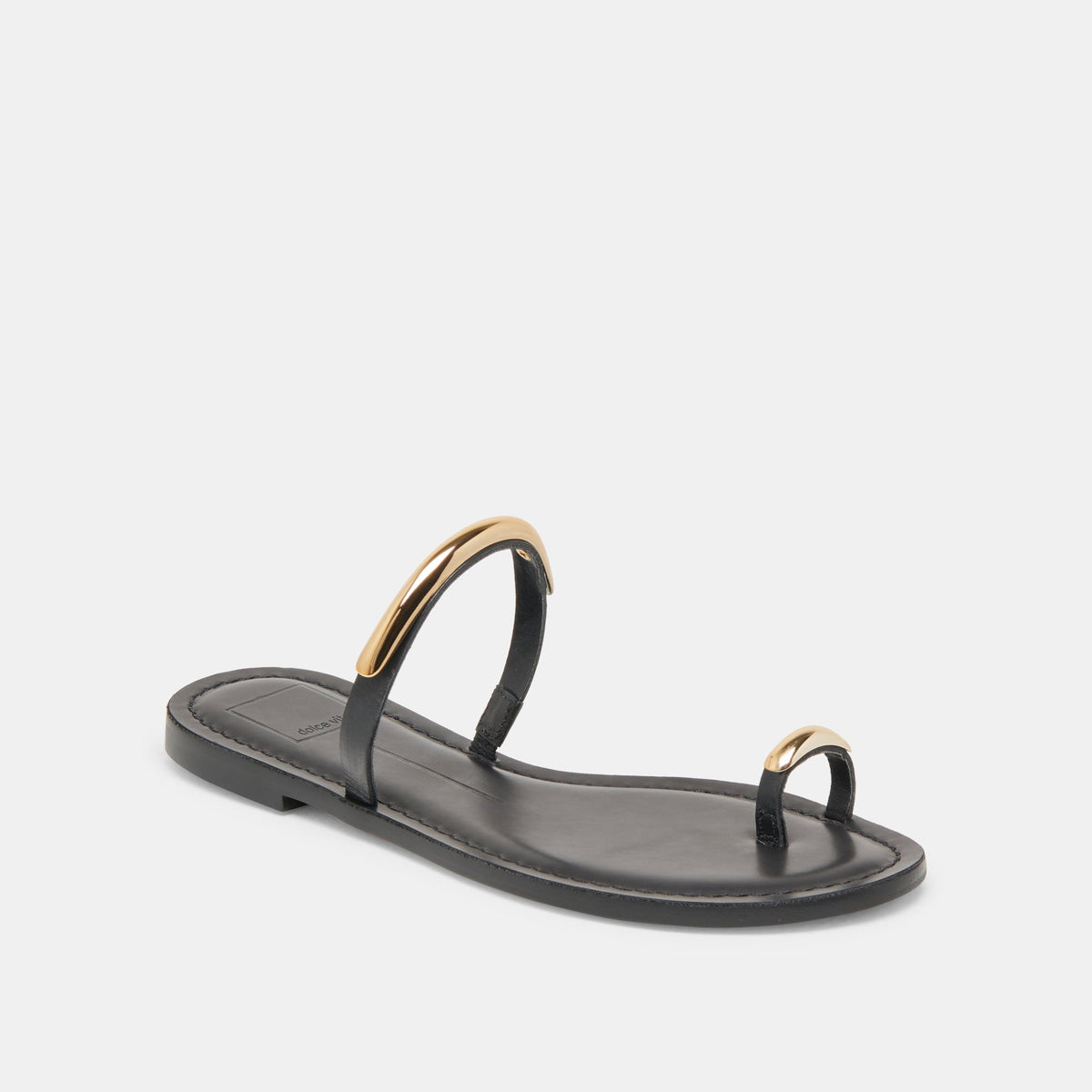 Dolce Vita WINK SANDALS BLACK LEATHER