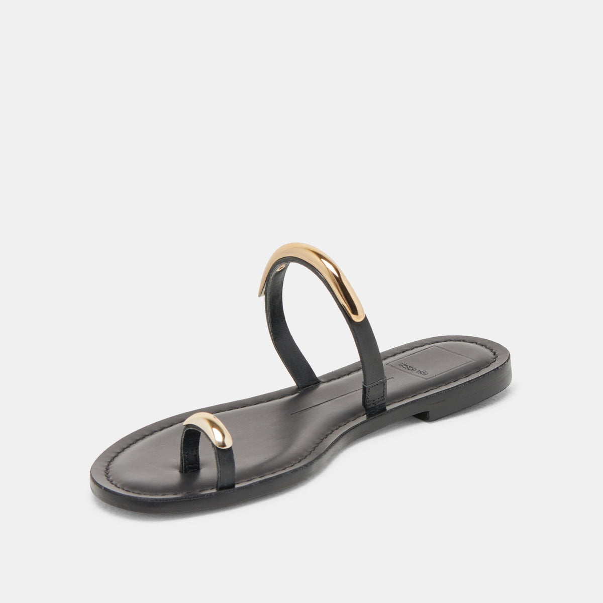 Dolce Vita WINK SANDALS BLACK LEATHER