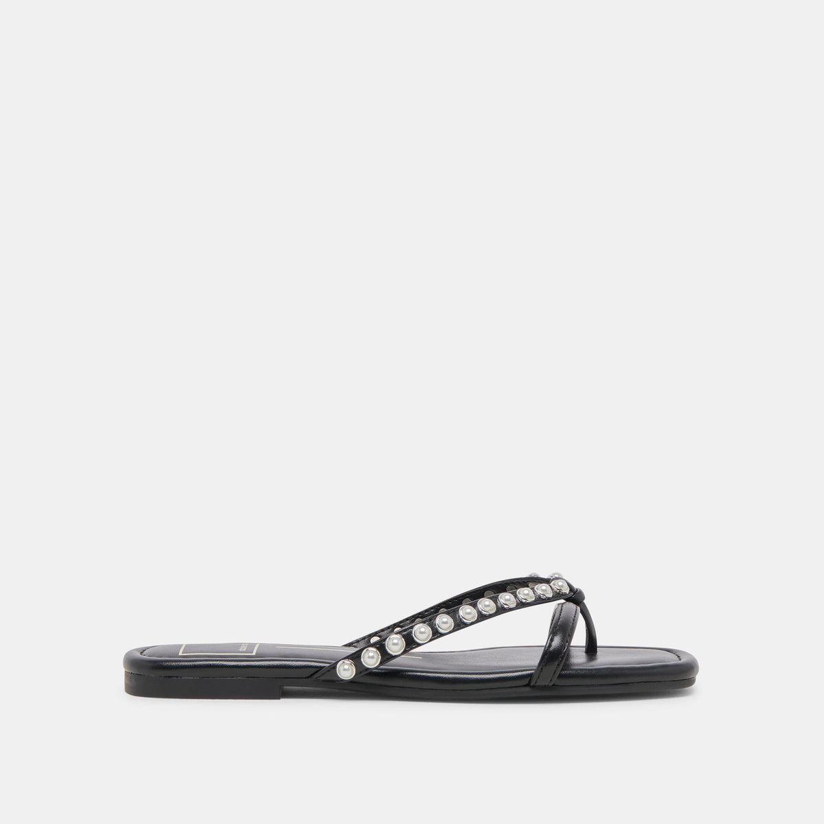 Dolce Vita LUCCA PEARL SANDALS BLACK PEARLS