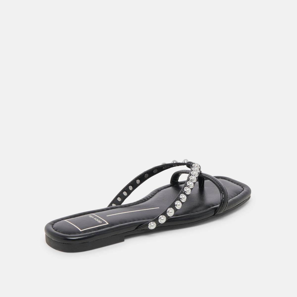 Dolce Vita LUCCA PEARL SANDALS BLACK PEARLS