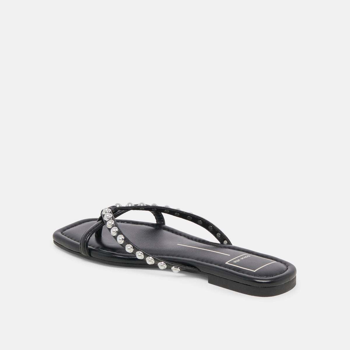 Dolce Vita LUCCA PEARL SANDALS BLACK PEARLS