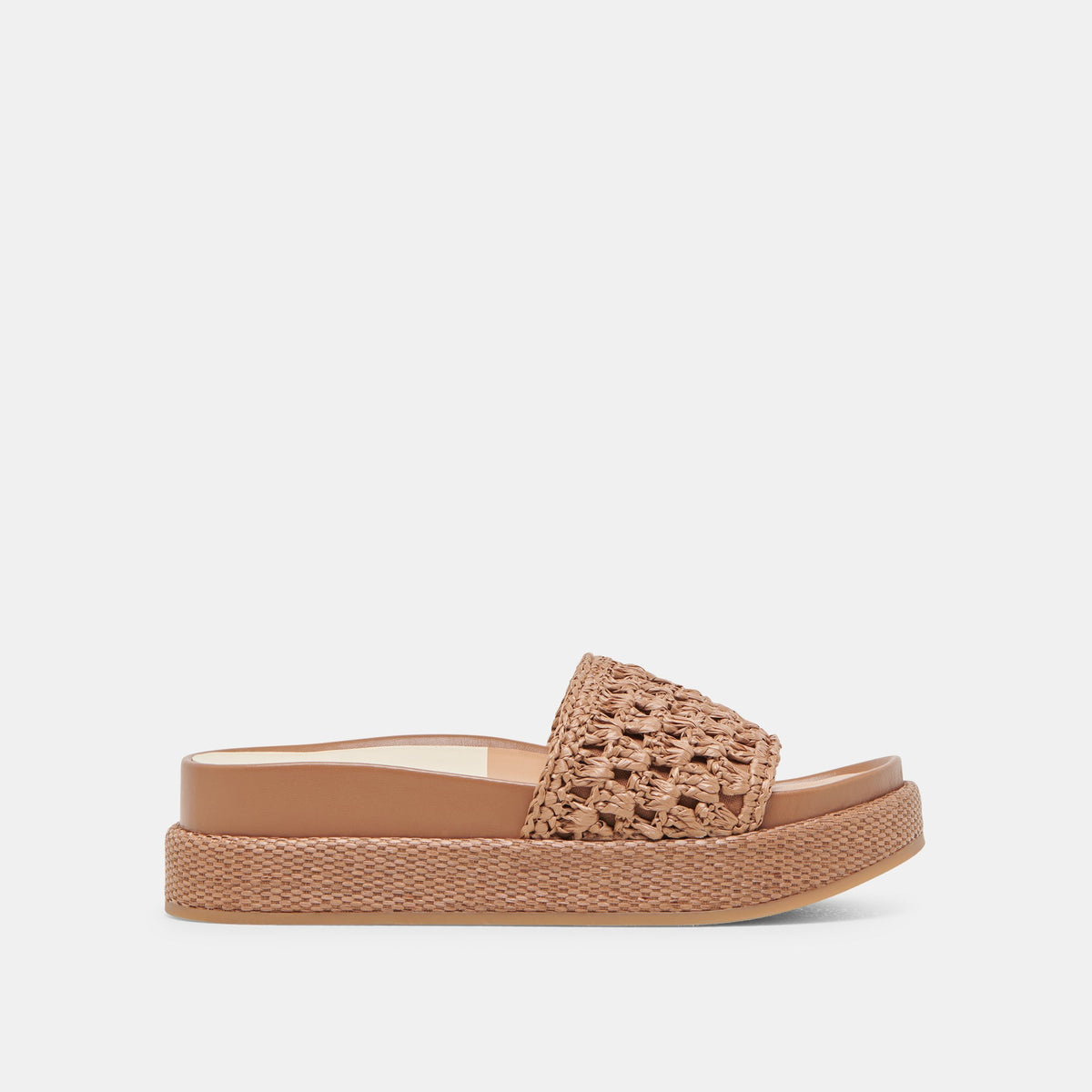 Dolce Vita SIDONA SANDALS BROWN RAFFIA