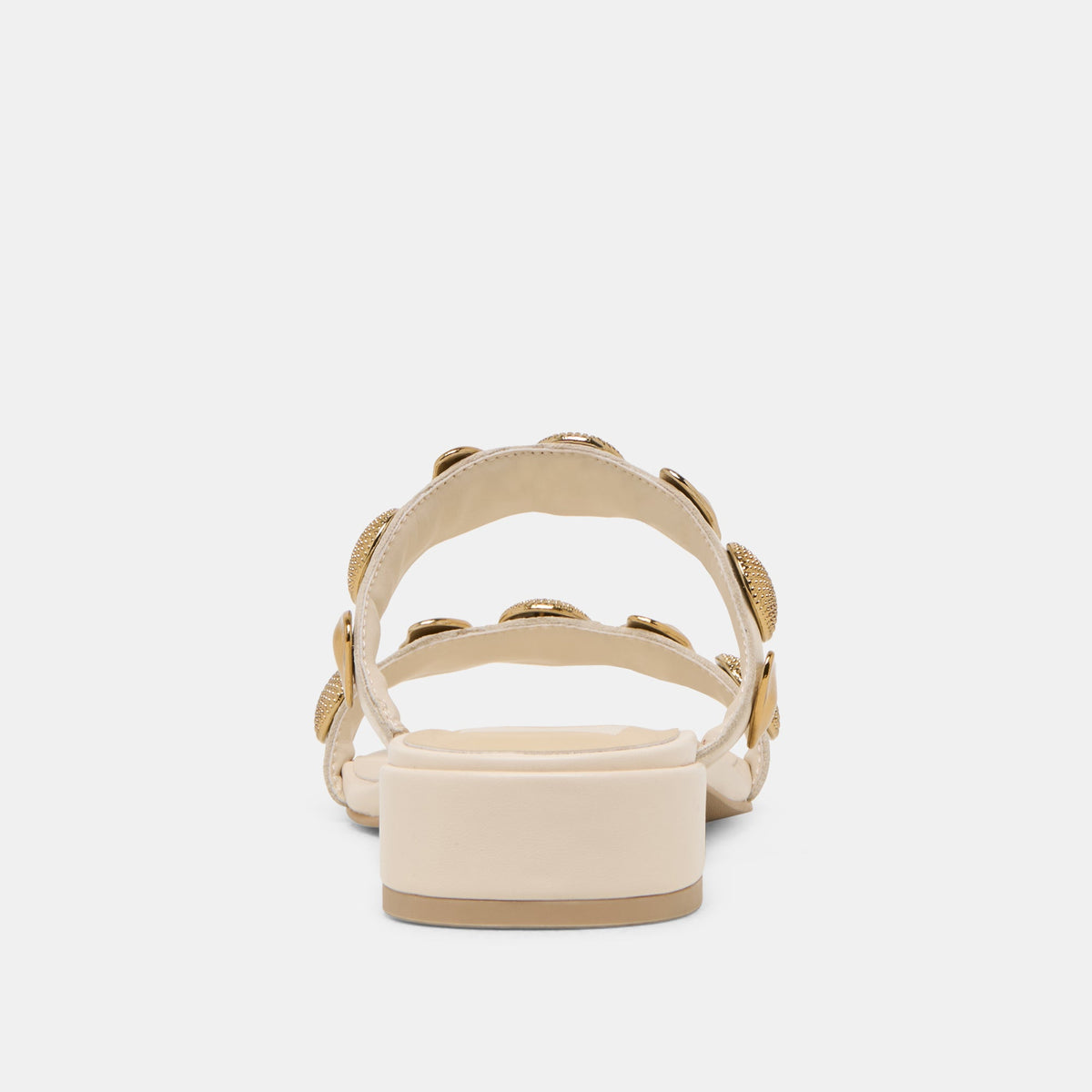Dolce Vita Farrow Creme Leather Sandals