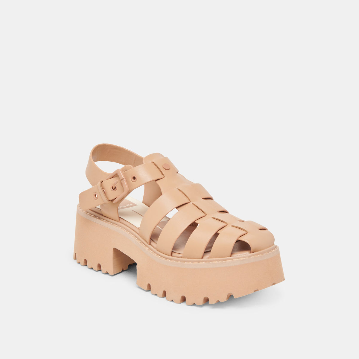 Dolce Vita LASLY TONAL SANDALS CAFE LEATHER