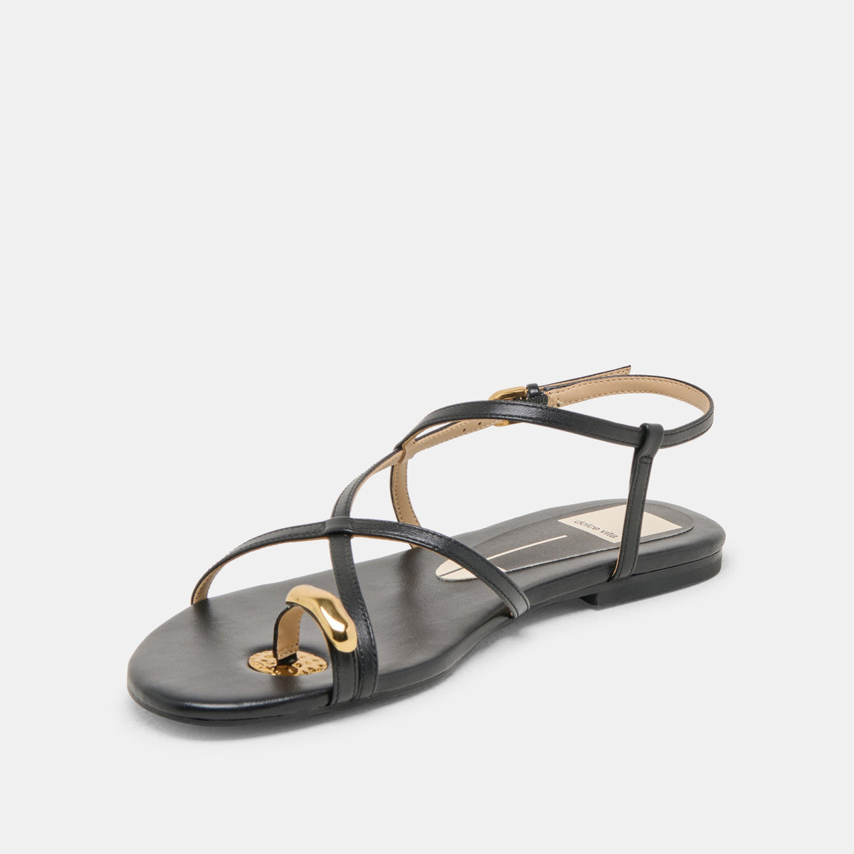 Dolce Vita KESHA SANDALS BLACK LEATHER