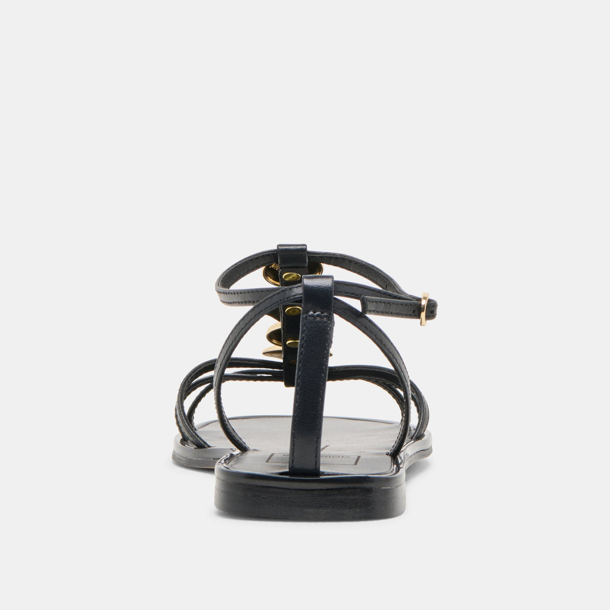 Dolce Vita Faun Black Leather Sandals