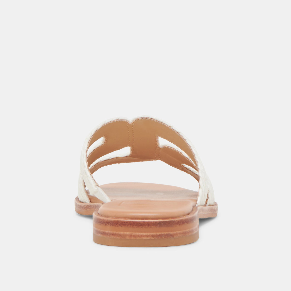 Dolce Vita EMON SANDALS WHITE RAFFIA