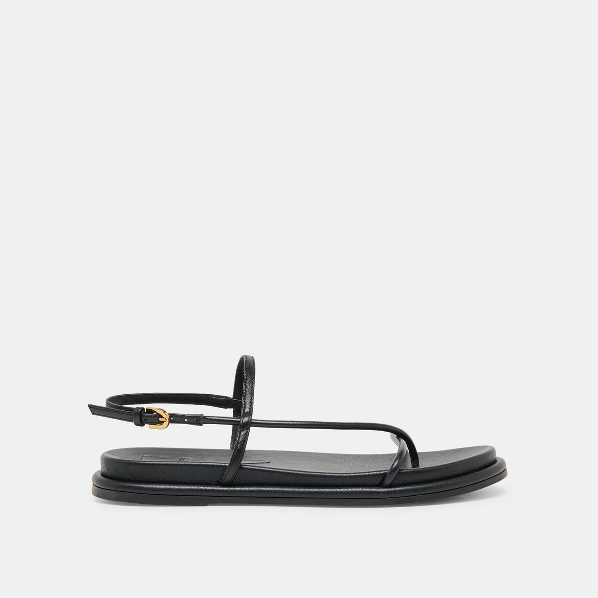 Dolce Vita Dom Black Leather Sandals