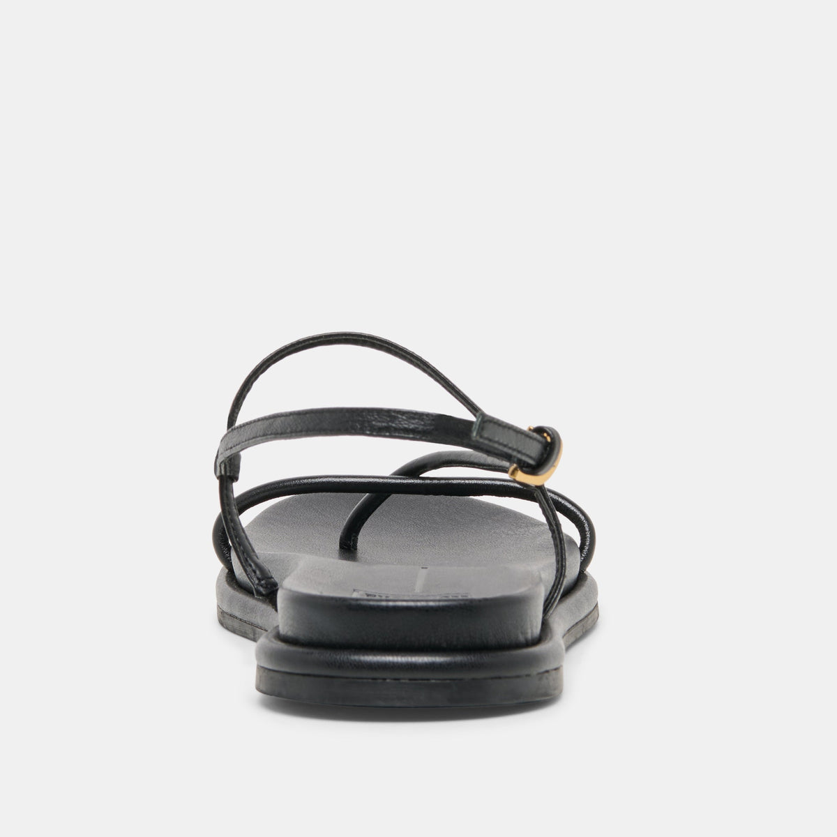 Dolce Vita Dom Black Leather Sandals